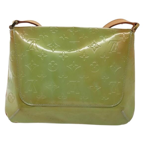 LOUIS VUITTON Monogram Vernis Thompson Street Bag Baby Blue M91009 - Picture 3 of 13